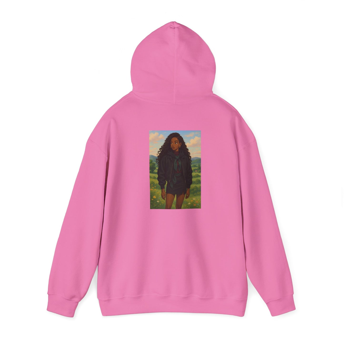 A F*cking Black Barbie Hooded Sweatshirt - Unisex Heavy Blend™