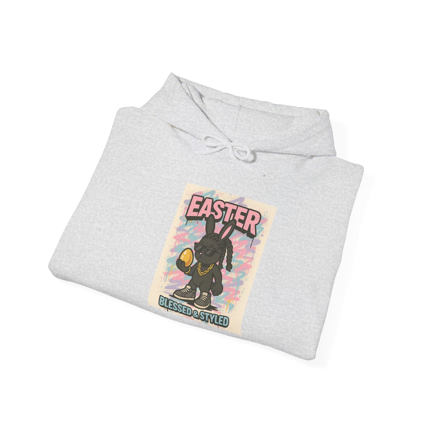 Easter Bunny Unisex Heavy Blend Hoodie - Blessed & Styled