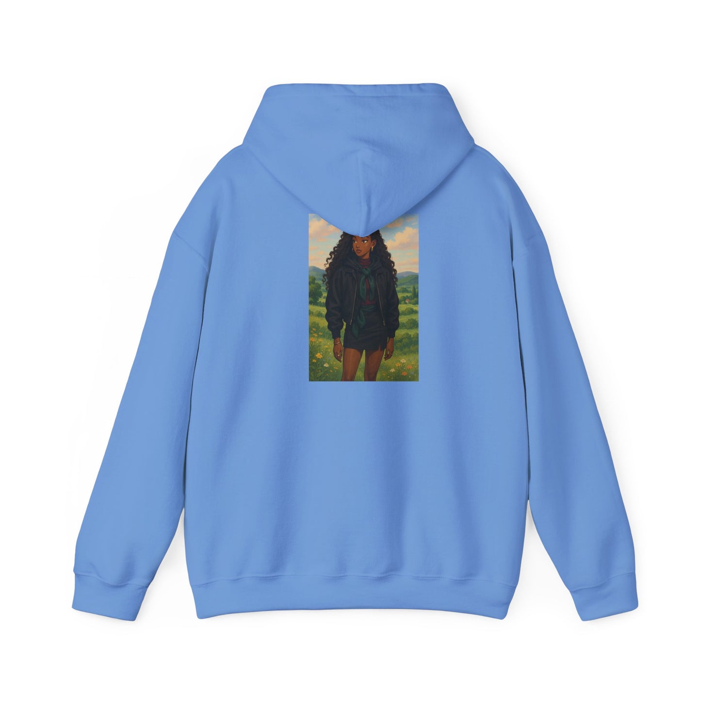 A F*cking Black Barbie Hooded Sweatshirt - Unisex Heavy Blend™