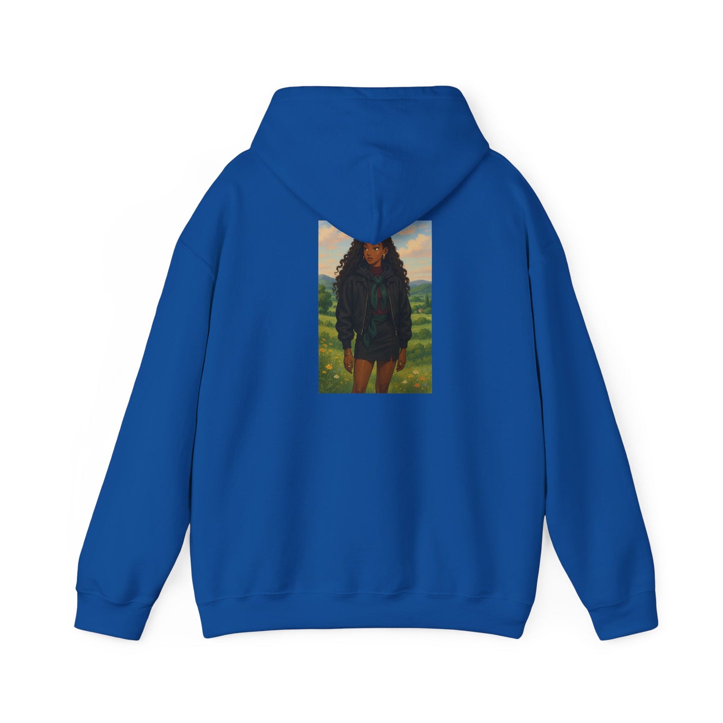 A F*cking Black Barbie Hooded Sweatshirt - Unisex Heavy Blend™
