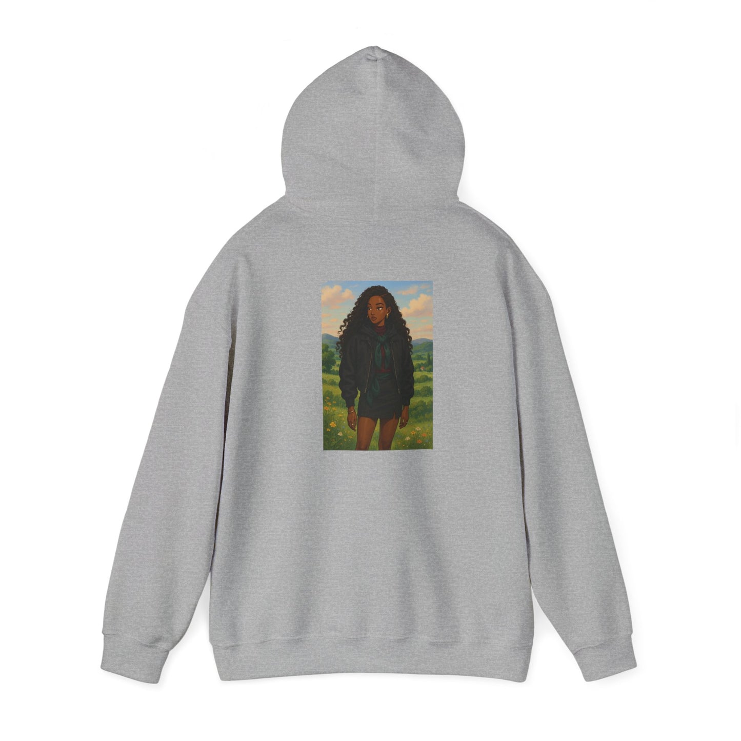 A F*cking Black Barbie Hooded Sweatshirt - Unisex Heavy Blend™