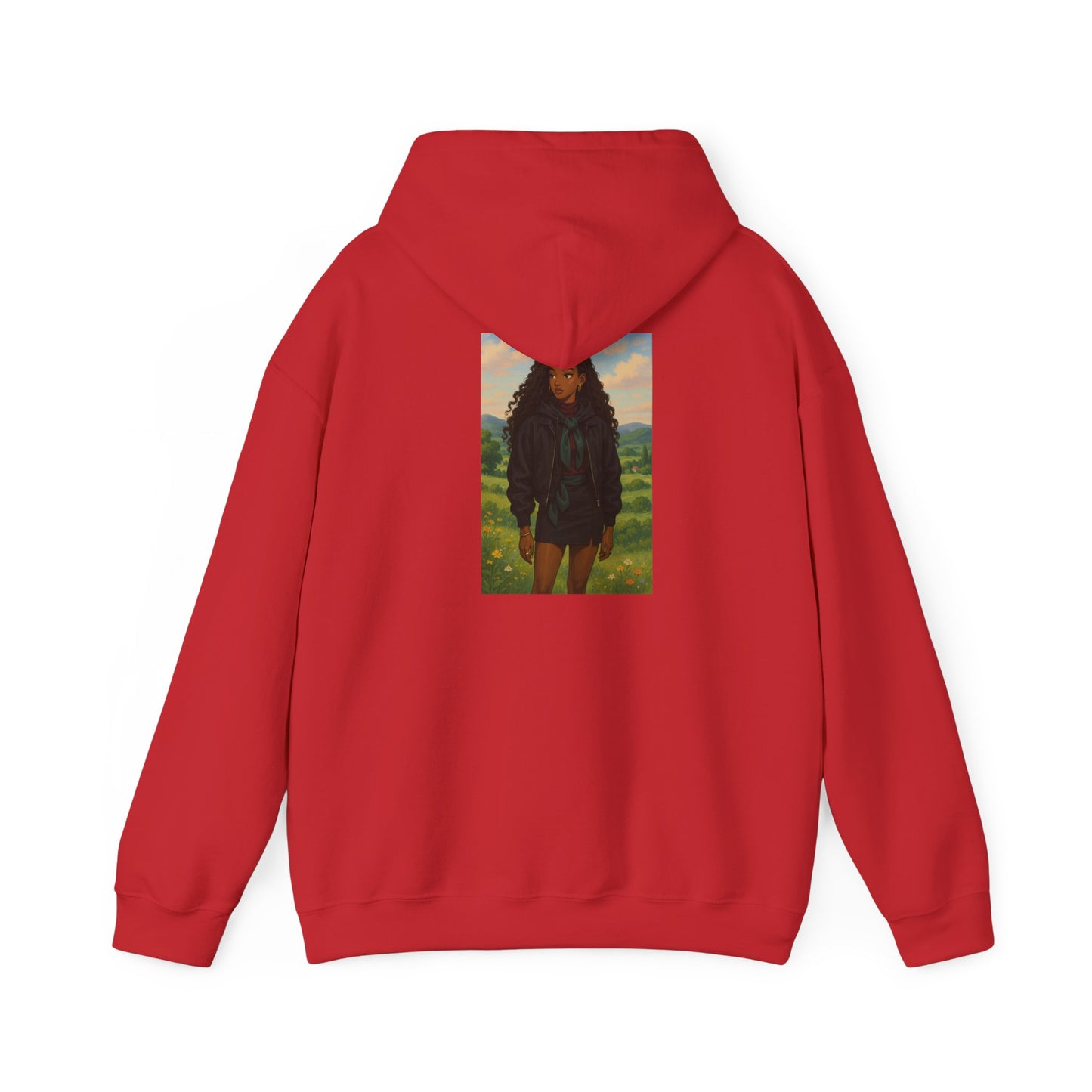 A F*cking Black Barbie Hooded Sweatshirt - Unisex Heavy Blend™