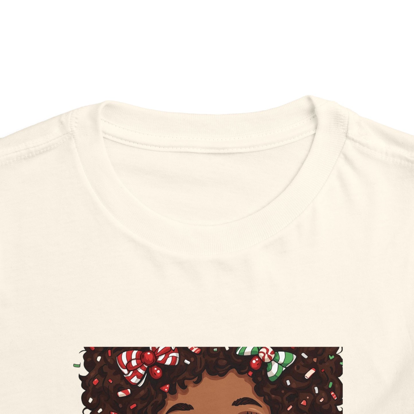 Toddler Tee — Cute Baby Girl Holding Cup Kids Shirt